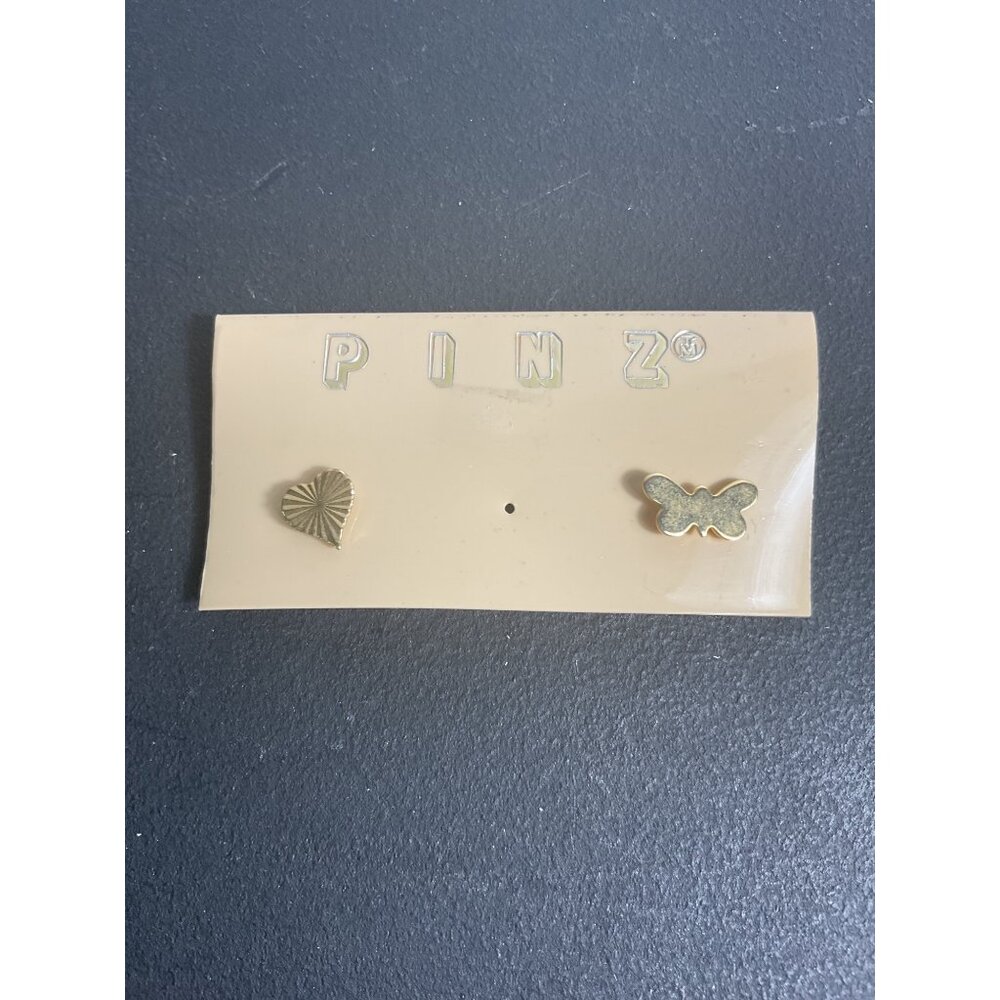 Pinz Heart & Butterfly Pin Set Cute Little Pins For Pin Lovers